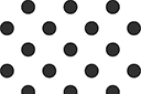 Schabloner Abstraktioner och geometriska illusioner - Prickigt mönster 1:2