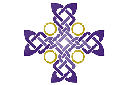 Schabloner i keltisk stil - Cross Brigita