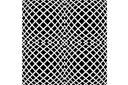 Schabloner för tapetmålning - Optiska illusioner 3