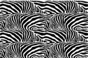 Schabloner för tapetmålning - Zebra ränder