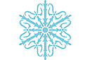 Julen och Nyår - Snowflake IIx