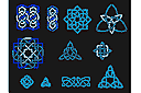 Schabloner i keltisk stil - Ligatur 2