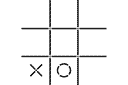 Scabloner tillhörigheter/prylar - Tic-tac-toe