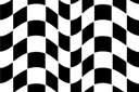 Schabloner Abstraktioner och geometriska illusioner - Rutig flagga