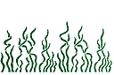 Schabloner med vattendjur - Weed