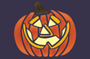 Halloween schabloner - Halloween pumpa 3