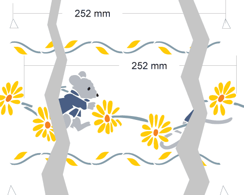 Till att börja med, mät ut upprepningens längd