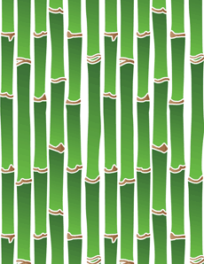 Bamboo bakgrund 1 - schablon för dekoration
