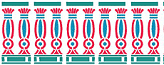 Egyptisk bård 2 (Etniska bårder med färdiga schabloner)