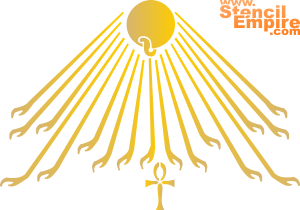 Sön Athena (Schabloner i egyptisk stil)
