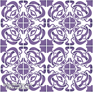 Tapeter moderna 08 (Schabloner i jugendstil)