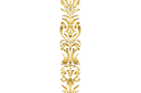 Brittiskt Dekor 06g - klassiska bårder med färdiga schabloner
