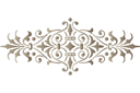 Medeltida monogram 55 - schabloner i medeltidsstil