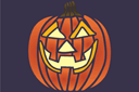 Pumpkin Halloween 4 - halloween schabloner
